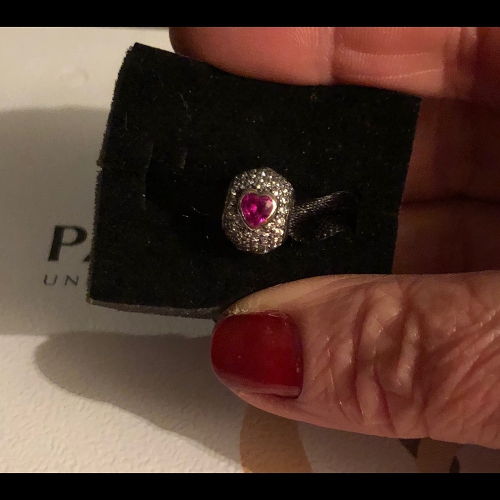 Pandora In My Heart Charm, 791168SRU